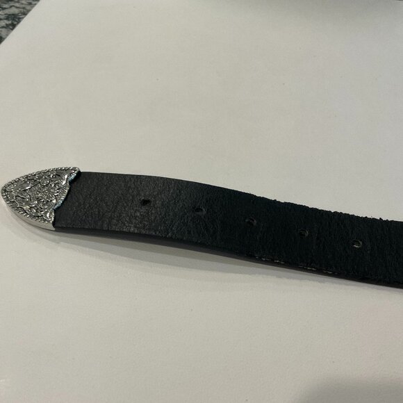 No Boundaries Women's Black Western Belt sz L - Picture 6 of 12